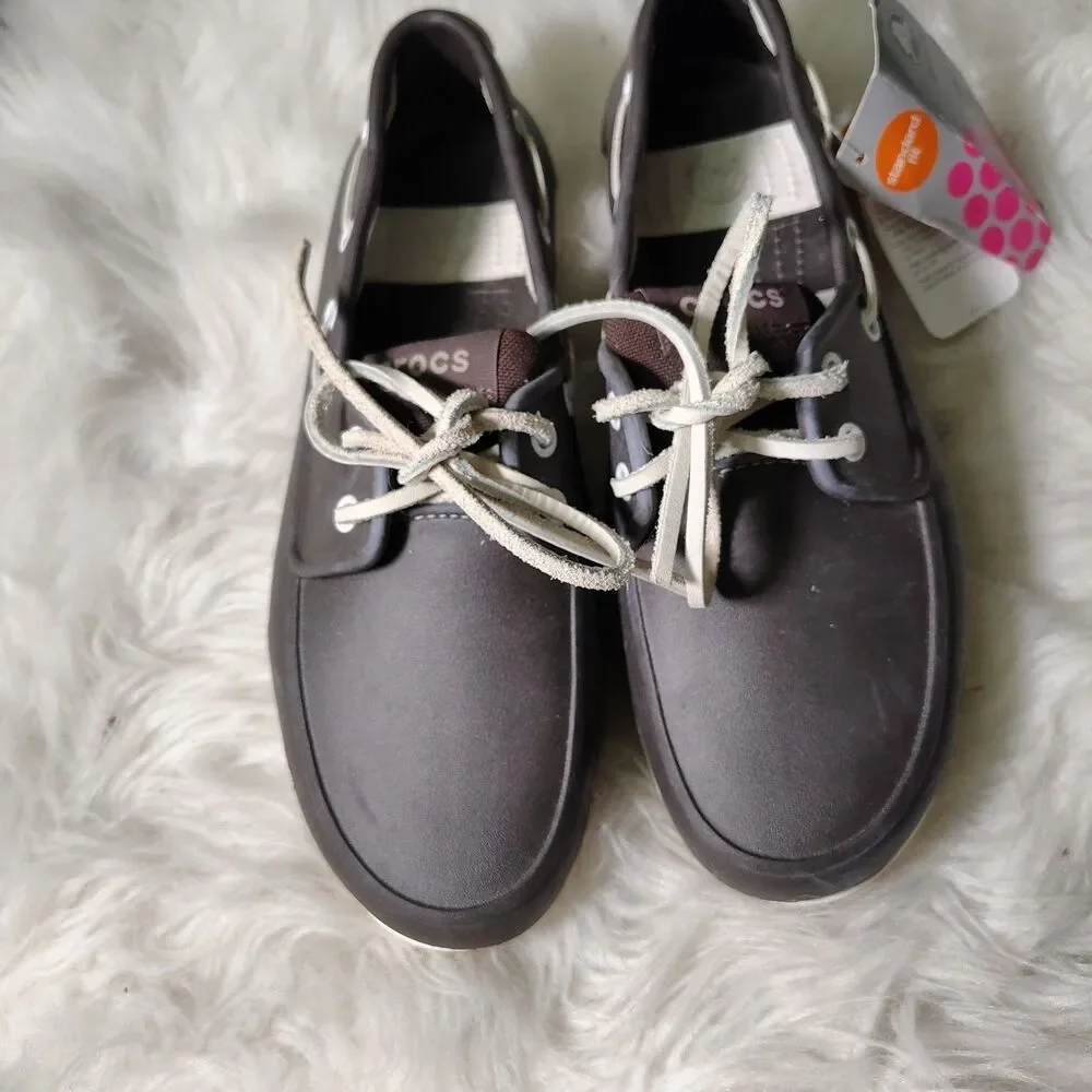 Crocs Boat Shoes Mens Size 7 W Tags